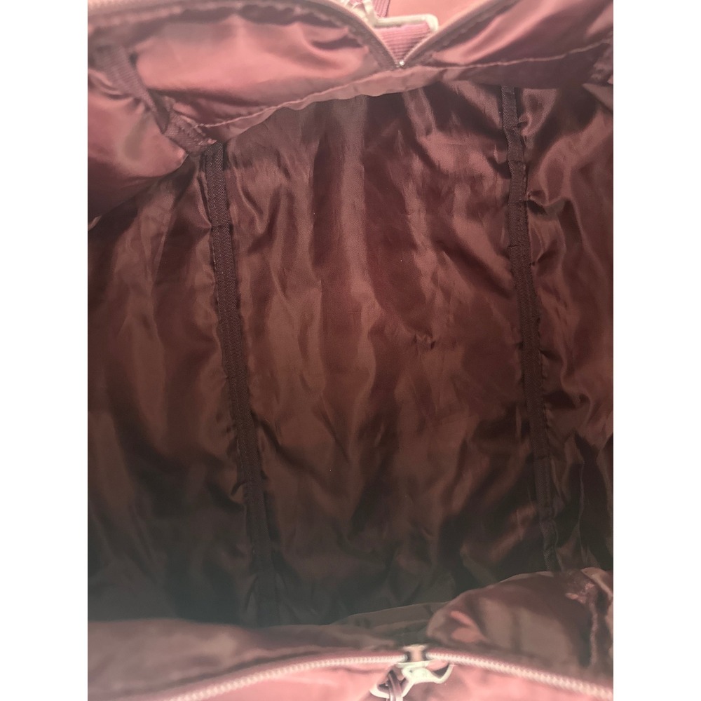 PINK by Victoria's Secret Duffle Bag Maroon Travel Gym Carry On Shoulder‎ Strap - Picture 5 of 11